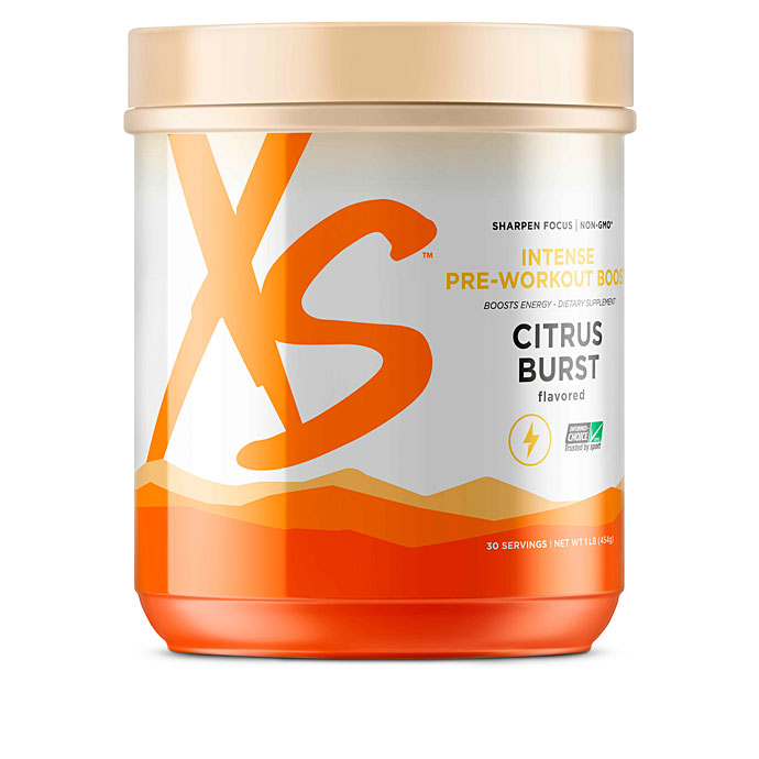 XS™ Intense Pre-Workout Boost – Citrus Burst