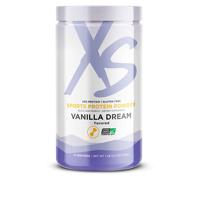 XS™ Proteína en polvo para deportes – Sueño de vainilla