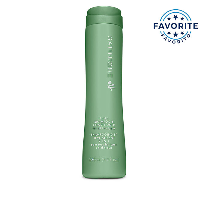 Satinique™ 2 in 1 Shampoo and Conditioner – 280 mL