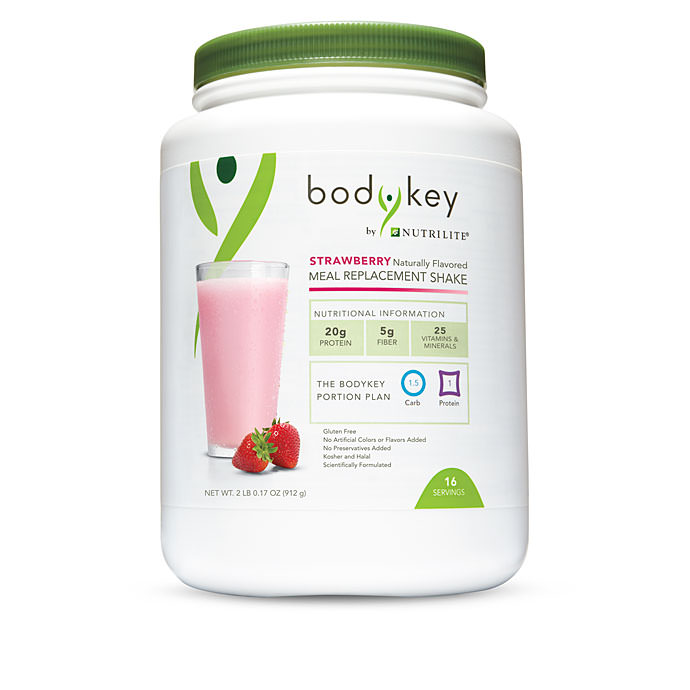 BodyKey by Nutrilite™ Meal Replacement Shake Mix – Strawberry