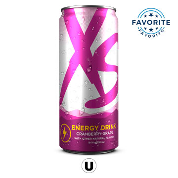 Bebida de Energía XS™ - Arándano-Uva
