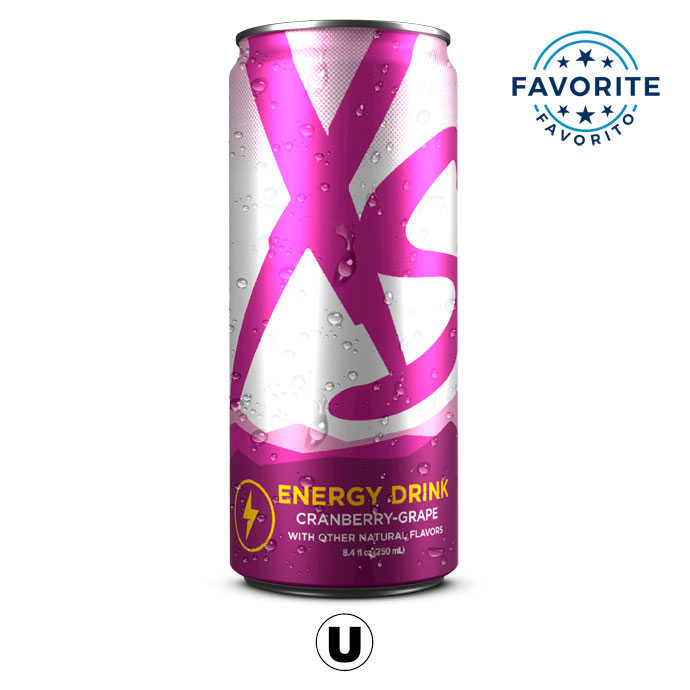 XS™ Energy Drink  - Cranberry-Grape
