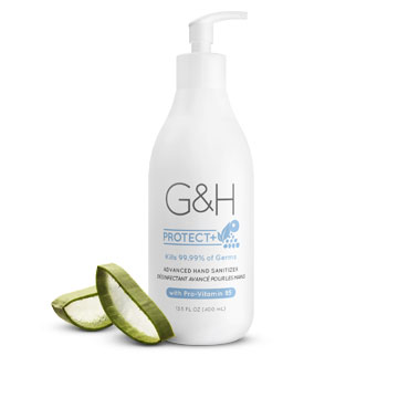 G&H Protect+™ – desinfectante de manos avanzado con provitamina B5