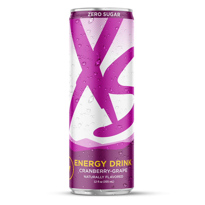 Bebida de Energía XS™ 12 oz - Arándano-Uva