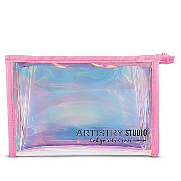 Bolsa de maquillaje tornasolado Artistry Studio™ Edición Tokio