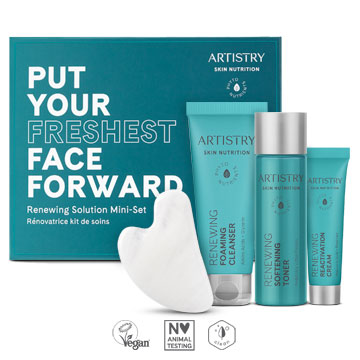 Artistry Skin Nutrition™ Freshest Face Forward Renewing Limited-Edition Holiday Gift Set 